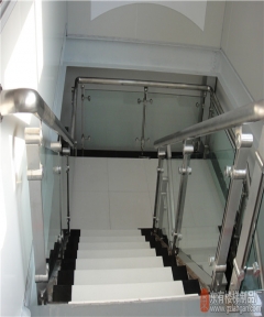 广州地铁专用不锈钢栏杆、楼梯扶手立柱